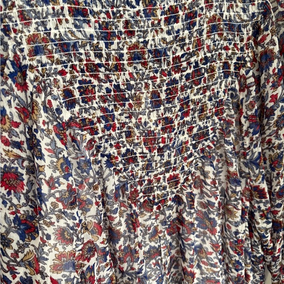 Madewell boho Floral Blouse nwt - Picture 7 of 10